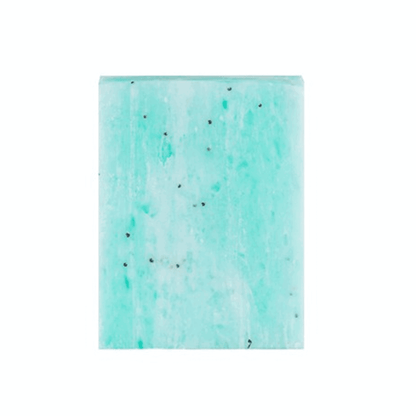 Miara Essence Aloe Vera Natural Soap bar in soothing turquoise color, perfect for sensitive skin.