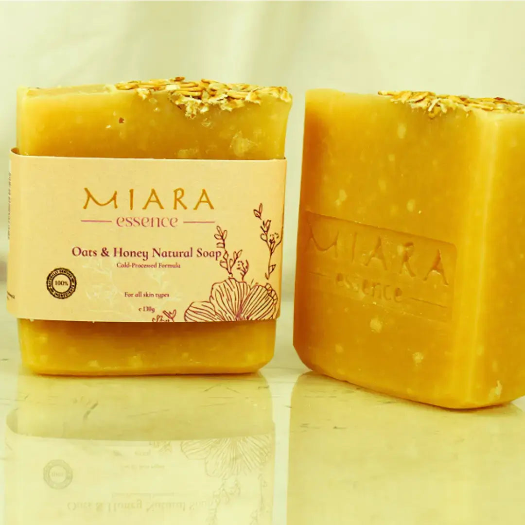 Miara Essence Oats & Honey Natural Soap for sensitive skin 