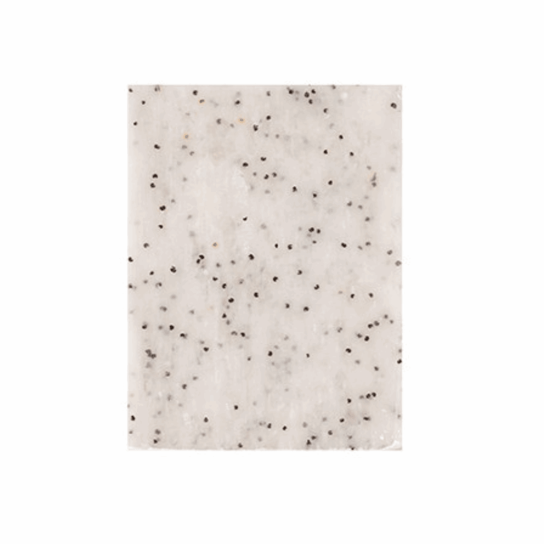 Natural Face Scrub Soap, Miara Essence Natural Soap  on a white background